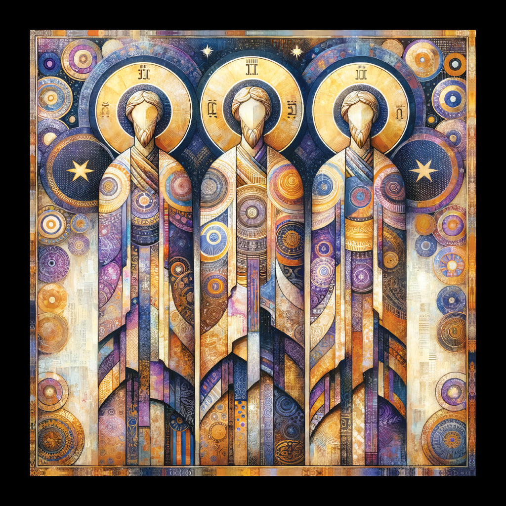 The Three Kings - Pack of 5 cards - Ref: kk31c