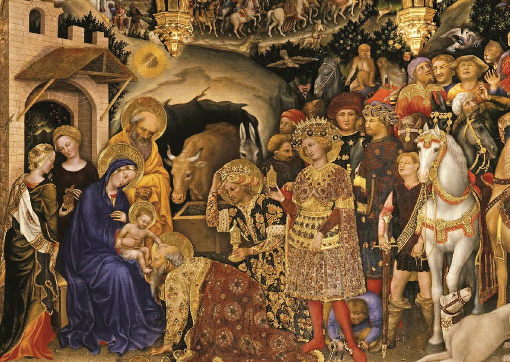 Adoration of the Magi - Pack of 5 cards - Ref: kf15b