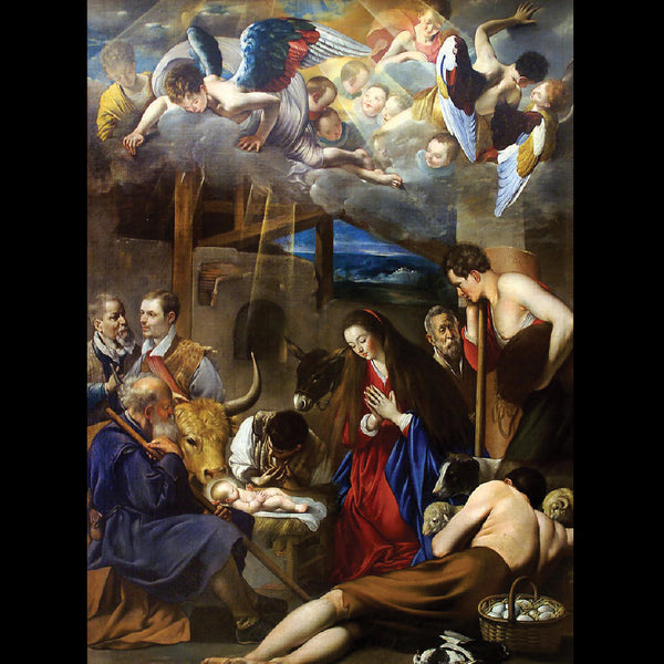 Adoration of the Shepherds - Pack of 5 cards - Ref: kf16e