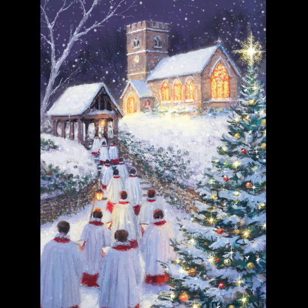 Church Choir - Pack of 5 cards - Ref: kf31e