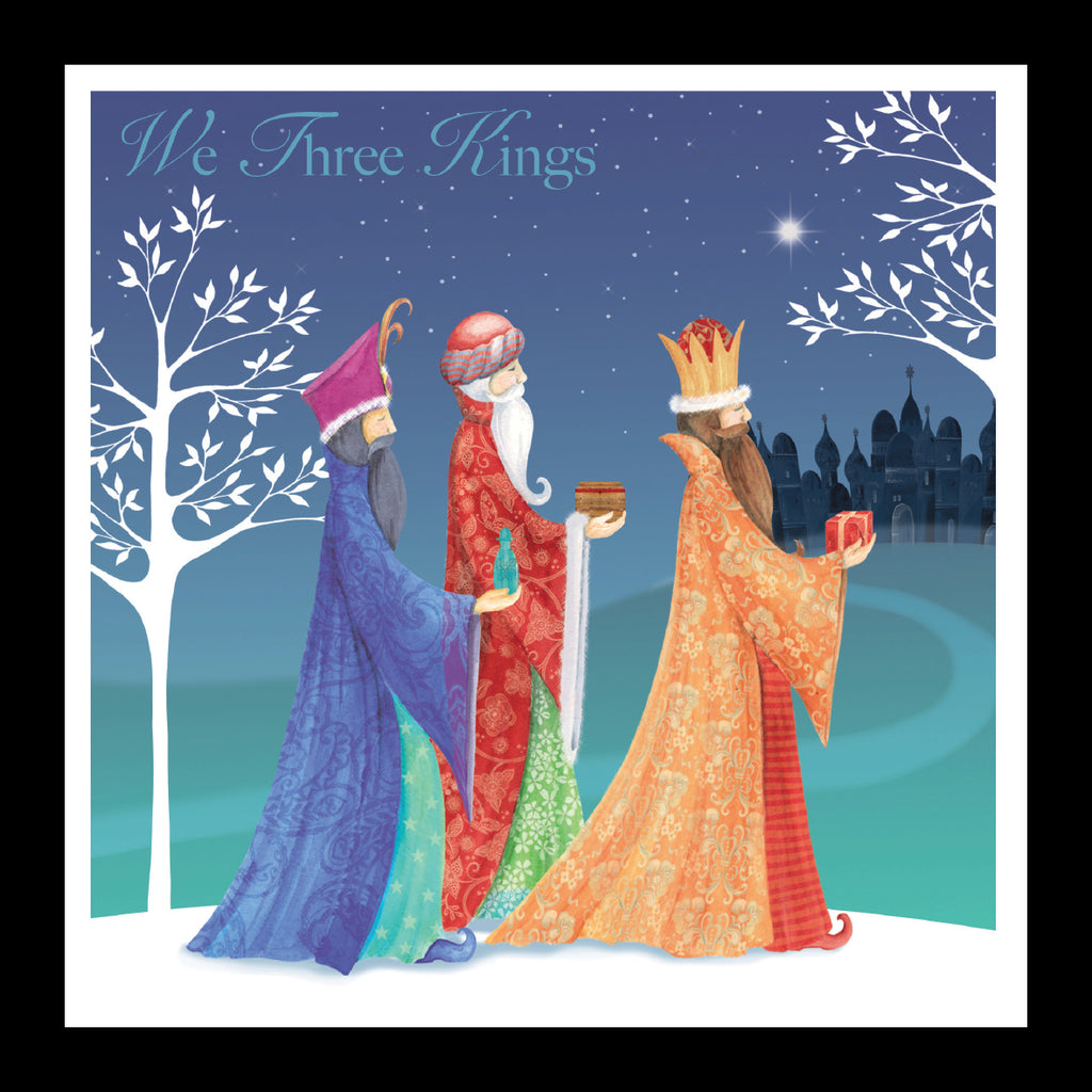 We Three Kings - Pack of 5 cards - Ref: kg12c