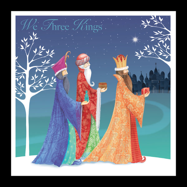 We Three Kings - Pack of 5 cards - Ref: kg12c