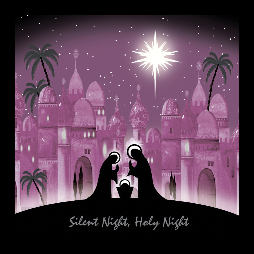 Silent Night - Pack of 5 cards - Ref: kg18c