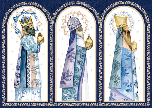 Three Kings - Pack of 5 cards - Ref: kg46b