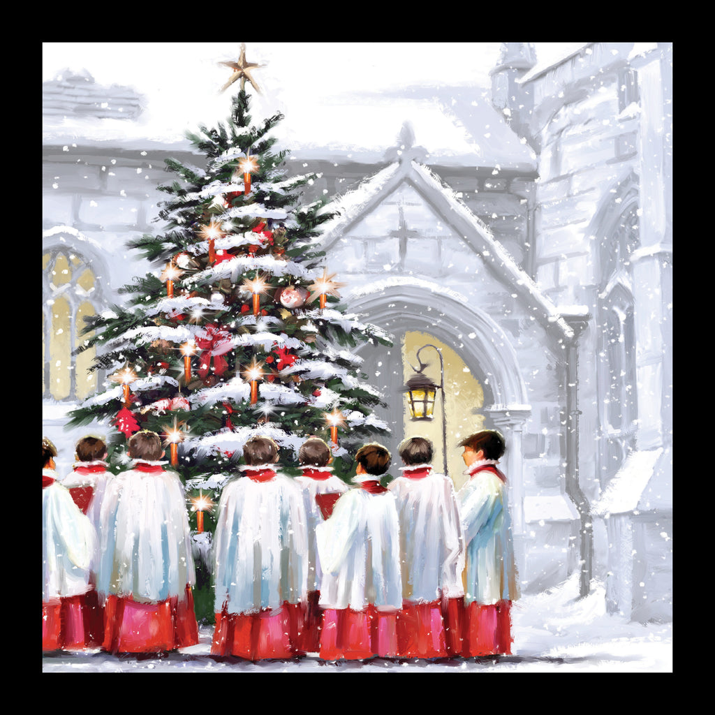 Christmas Choir - Pack of 5 cards - Ref: kh25c