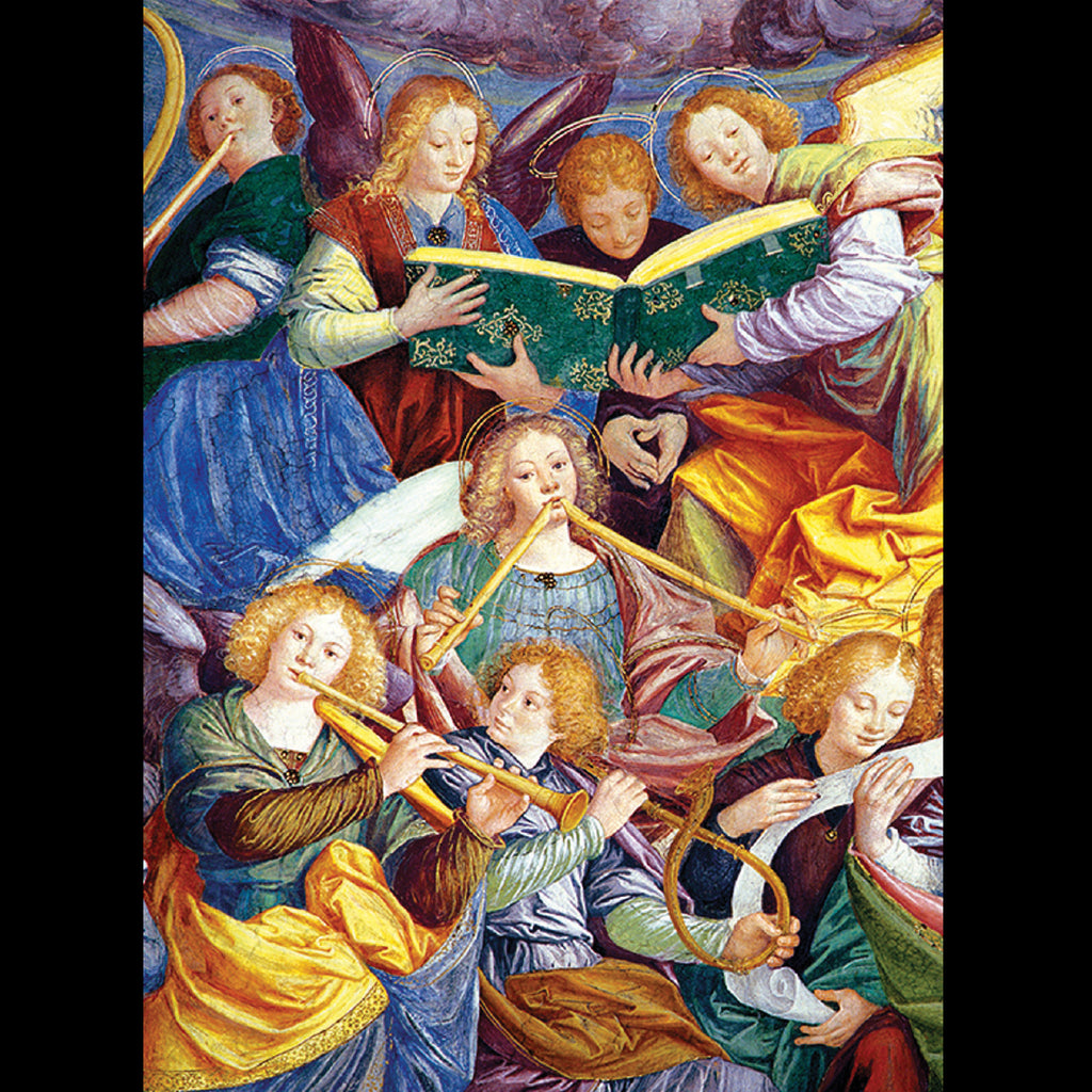 Musical Angels - Pack of 5 cards - Ref: kh57e