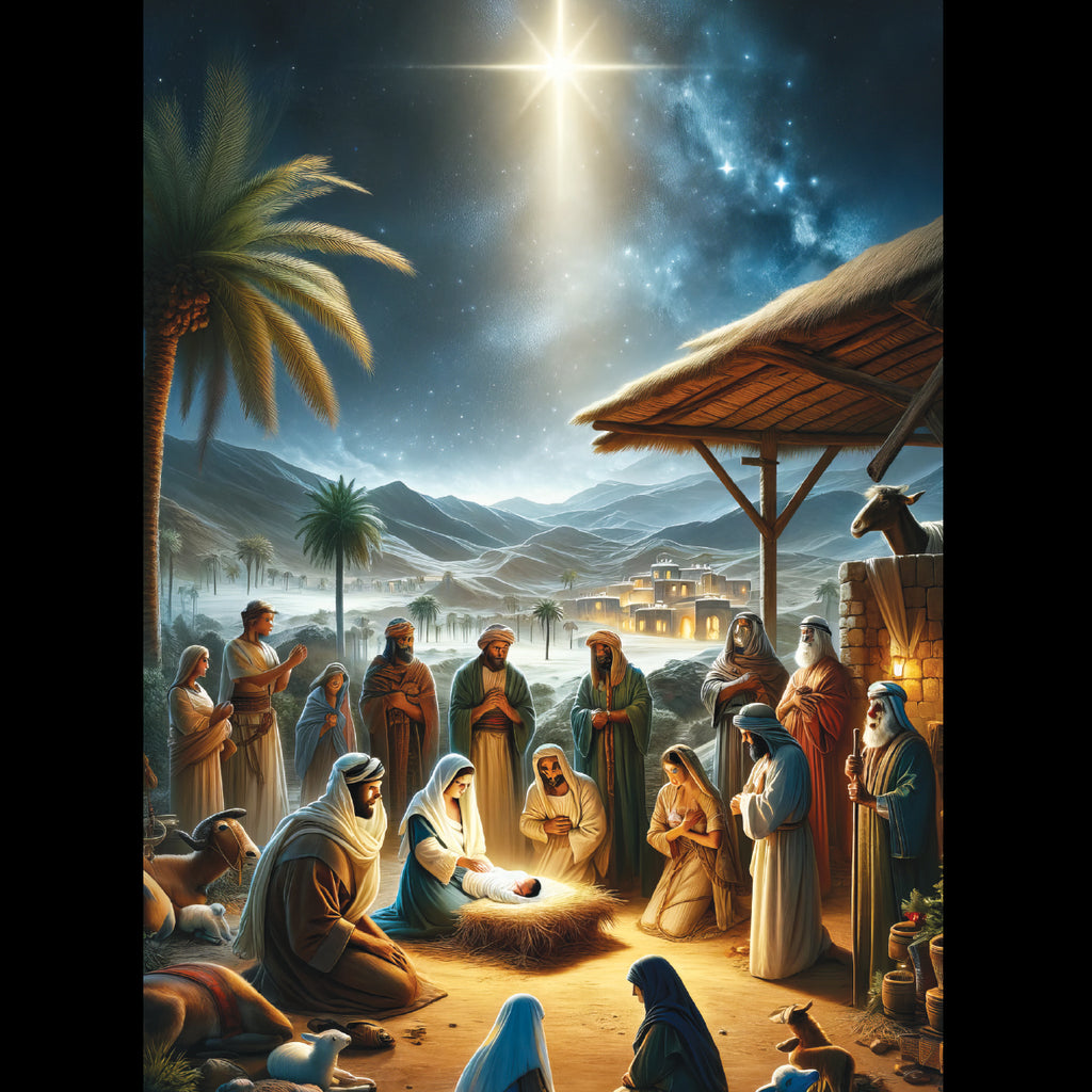 Away in a Manger - Pack of 5 cards - Ref: kj83e