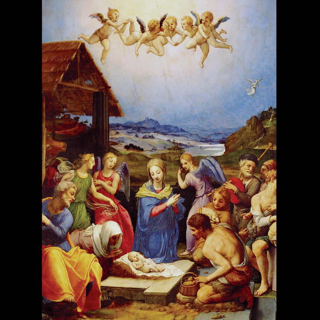 Adoration of the Shepherds- Pack of 5 cards - Ref: kj85e